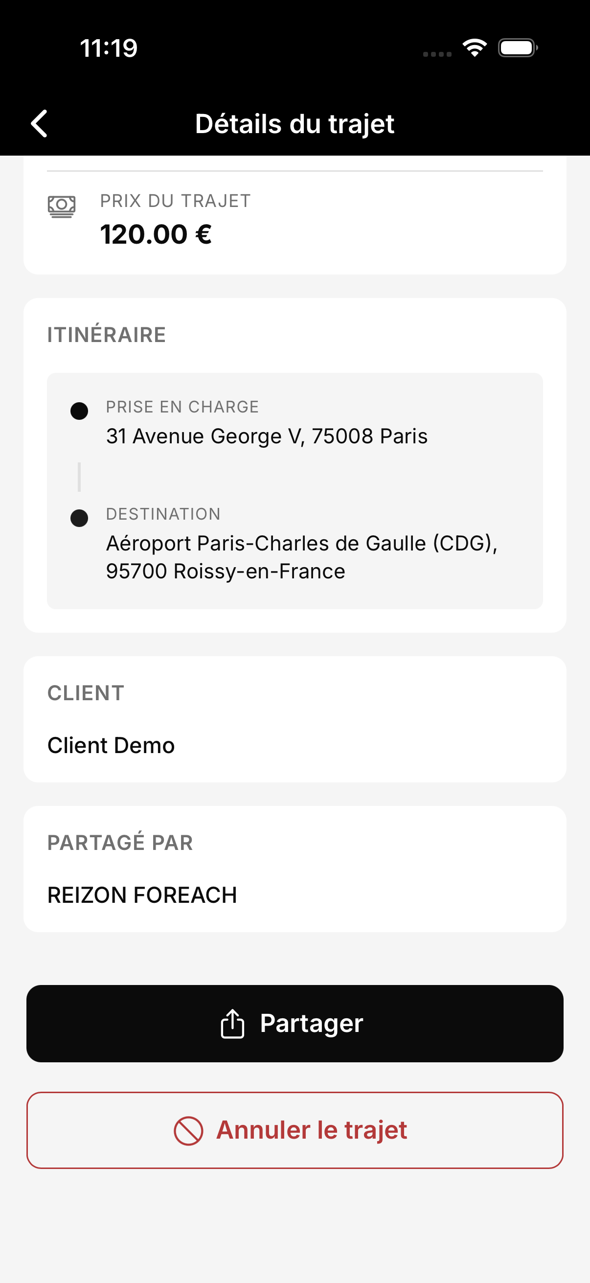 Le bouton Partager sur votre annonce HUB